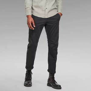 Mens Pants: G-STAR Vetar Slim Chino 'Dark Black'