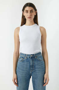 Neuw Womens: NEUW Jonesy Singlet 'White'
