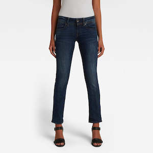 Extra Leg Length: G-STAR Midge Saddle Straight ‘Neutro’
