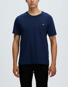 Mens Tops: LEVI'S Men's Graphic Set-in Neck T-Shirt 'Dress Blue'