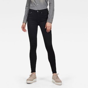 All Womens: G-STAR 3301 High Skinny ‘Pitch Black’