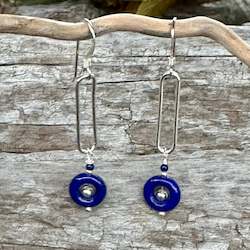Lapis lazuli earrings
