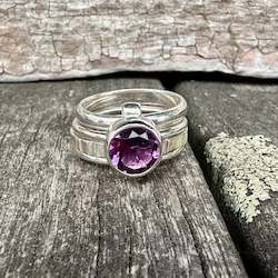 Rings: Amethyst Unity ring