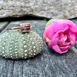 Rings: Watermelon tourmaline ring