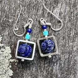 Lapis lazuli earrings