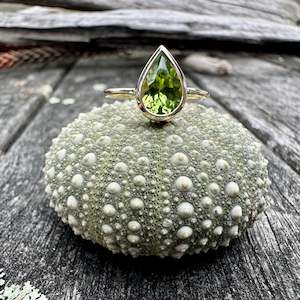Peridot ring