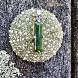 New Zealand greenstone pendant
