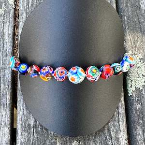 Vintage millefiore bracelet