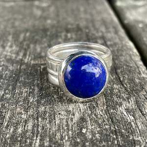 Lapis Lazuli Unity ring
