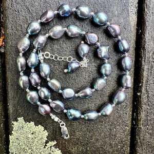 Peacock Freshwater Pearl Necklace