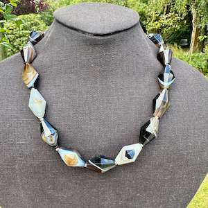 Half Price: Bostwanan agate necklace