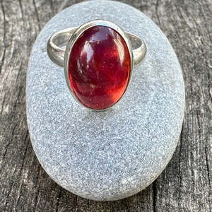 Half Price: Small oval dragons breath ring