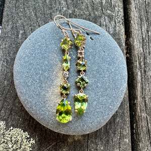 Wild At Heart: Peridot Wild at heart earrings