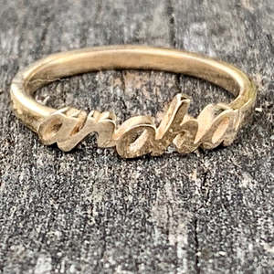 Aroha Amore Love: 9ct Yellow Gold Aroha Ring
