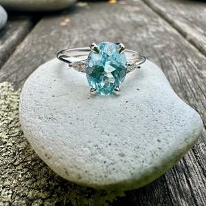 Aroha Amore Love: 2.21ct Aquamarine LOLA ring