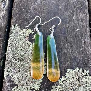 Shop All: Matched Marsden flower greenstone earrings