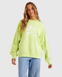 Womens Collection Coastal Bloom: Womens High Side Sweatshirt