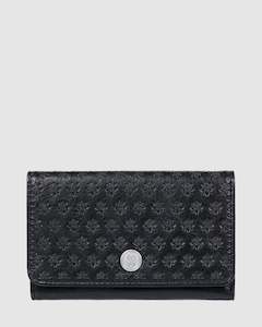 Womens Crazy Diamond Tri-Fold Wallet
