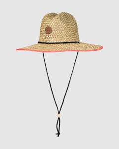 Womens Pina To My Colada Printed Straw Hat