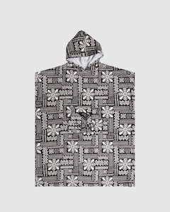 Womens Stay Magical Printed Poncho Towel