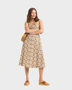 Womens Clothing: Womens Island Glow Midi Dress