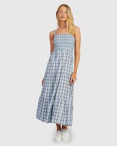 Womens Maxi Dresses: Womens Sunnier Shores Midi Dress