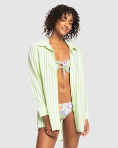 Womens Long Sleeve Dresses: Womens Blue Riptide Dress