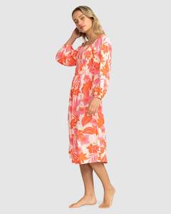 Womens Long Sleeve Dresses: Womens Sunshine Spirit Dress