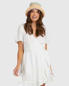 Womens Wrap Dresses: Womens Zenith Wrap Texture Dress