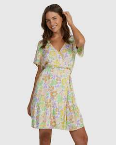 Womens Sun And Sand Mini Dress