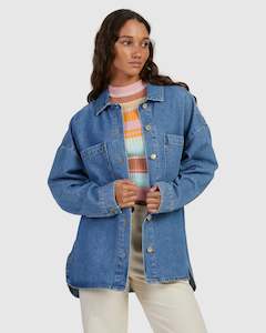 Womens Jackets: Womens Our Love Shacket Jackets