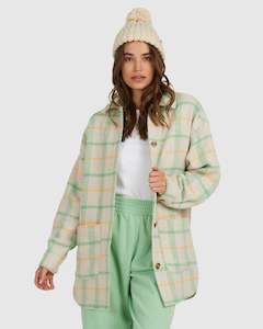 Womens Shackets Jackets: Womens Check It Out Jackets