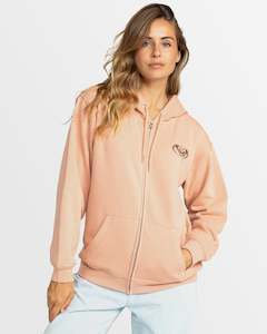 Womens Zip Hoodies: Womens Surf Stoked Zip-Up Hoodie