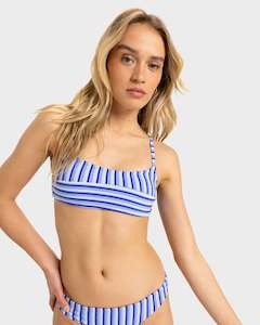 Womens Collection Coastal Bloom: Womens Party Wave Bikini Top