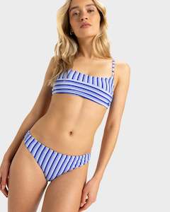 Womens Collection Coastal Bloom: Womens Party Wave Moderate Bikini Bottom
