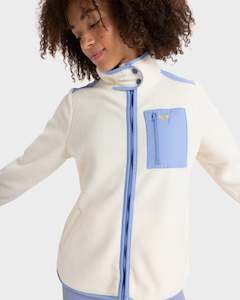 Womens Jumpers: Womens Waves Of Warmth Cosy Fleece Jacket