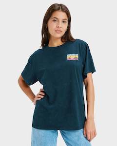 Womens: Womens Sunnyoversize Optic Wash T-Shirt