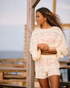 Womens Clothing: Womens Spicy Vibes Elastic Waist Shorts