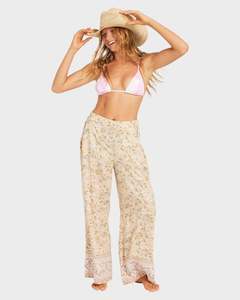 Womens Garland Wide Leg Pants