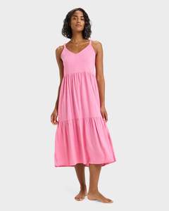 Womens Midi Dresses: Womens Waiting Line Midi Dress