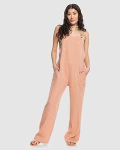 Womens Playsuits Overalls: Womens Beachside Dreaming Strappy Jumpsuit