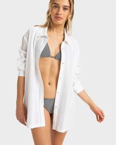 Womens Shirts: Womens Sunset Flashback Cover Up