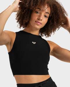 Womens Singlets Tanks: Womens Rise & Vibe Rib Tank Top