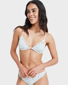 Womens Bikini Tops Triangle: Womens Dream Floral Underwire Bikini Top