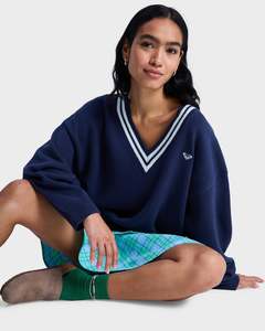 Womens New Clothing: Womens Surf School V Neck Jumper