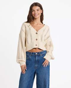 Womens Sunlaced Cardigan