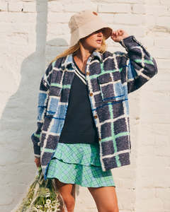 Womens Over And Above Shacket