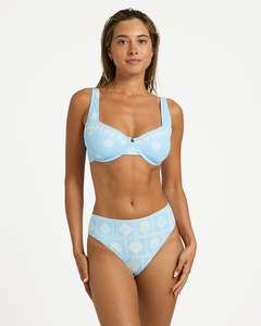 Womens New Arrivals: Womens Shell Yeah Mod Mid Waist Bikini Bottom