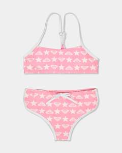 Full Price: Girls 2-7 Super Star Bralette Two Piece