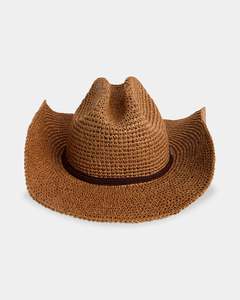 Womens Hats: Womens Rider Straw Hat